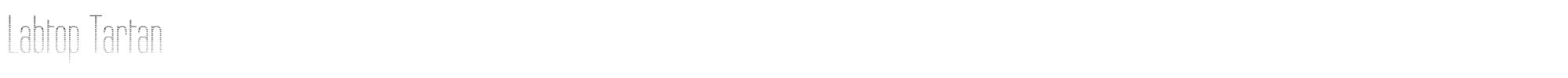 Labtop Labtop Tartan.ttf font preview